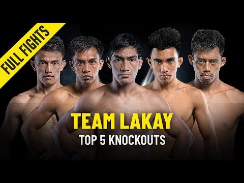Team Lakay's Top 5 Knockouts | ONE Full Fights