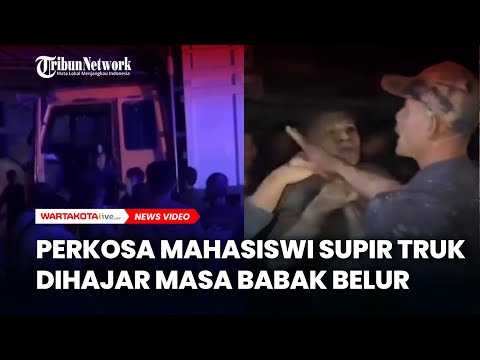 BEJAT, Sopir Truk Perk0sa Mahasiswi saat Hindari Banjir di Aceh Tamiang