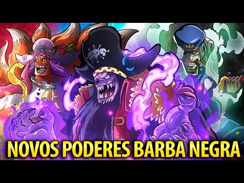 OS NOVOS PODERES DOS PIRATAS DO BARBA NEGRA - A TRIPULAÇÃO IMORTAL, A 3ª FRUTA E O NOVOS YOKAI!!!