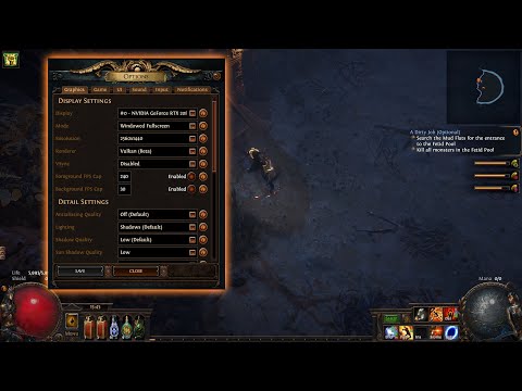 PoE 3.16 - Important settings for new players