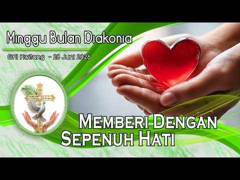 KEBAKTIAN MINGGU BULAN DIAKONIA  – 28 Juni 2026