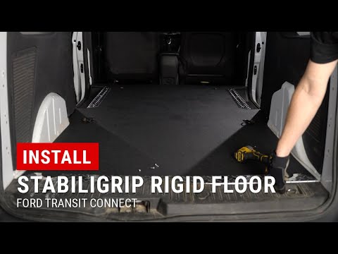 Installing StabiliGrip Rigid Floor in Ford Transit Connect LWB