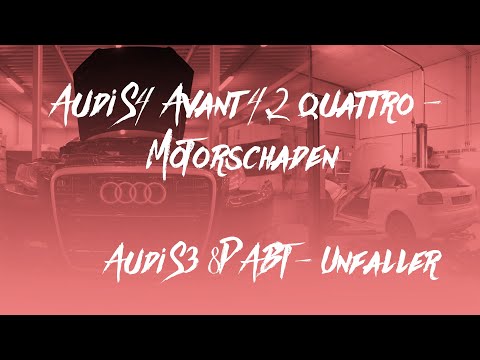 #KW4|Audi S4 Avant 4.2 - Motorschaden | Audi S3 8P ABT - Unfaller | Js-Fahrzeug-Teilehandel