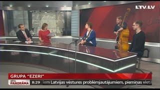 Intervija ar grupu "Ezeri"