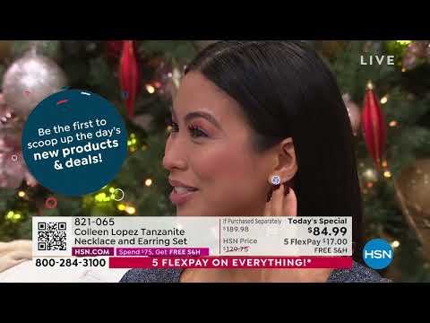HSN | Colleen Lopez Gemstones Jewelry Year-End Sale 12.20.2022 - 01 AM