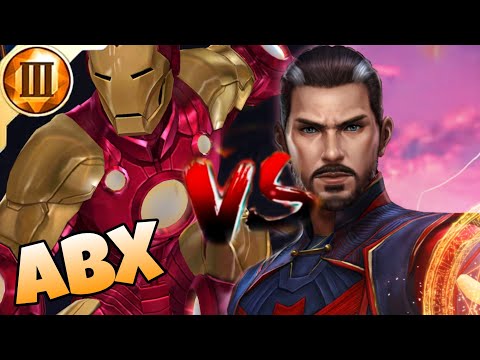 [ Lvl 80 ] IRON MAN vs DOCTOR STRANGE..!! Blast Male abx Comparison // Paralyze, Marvel future fight