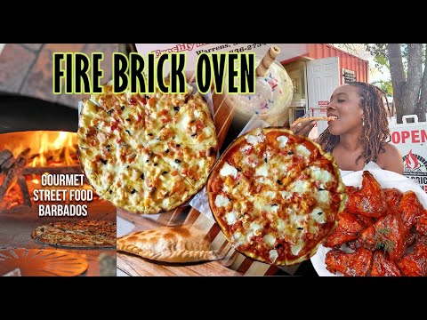 Gourmet Street Food BARBADOS - Must Try Fire Brick Oven