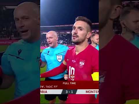 Srbija - Crna Gora 3:1 | Kvalifikacije za EURO 2024 (Beograd, 17. 10. 2023.)
