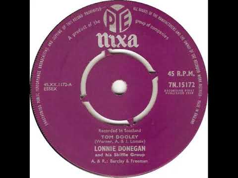 UK New Entry 1958 (175) Lonnie Donegan & His Skiffle Group - Tom Dooley