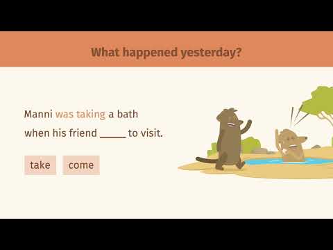 Simple past und past progressive – Lass uns üben einfach erklärt | sofatutor