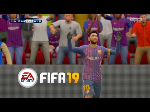 FIFA 19 ROAD TO DIVISION 1 PART 53 - BARCELONA VS MAN CITY - FIFA 19 Online Seasons Gameplay