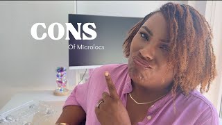 6 CONS OF DIY MICROLOCS | MICROLOC REGRETS | WHAT NO ONE TELLS YOU | WHY YOU SHOULD'NT GET MICROLOCS