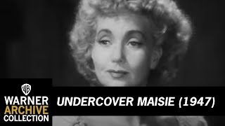 Original Theatrical Trailer | Undercover Maisie | Warner Archive
