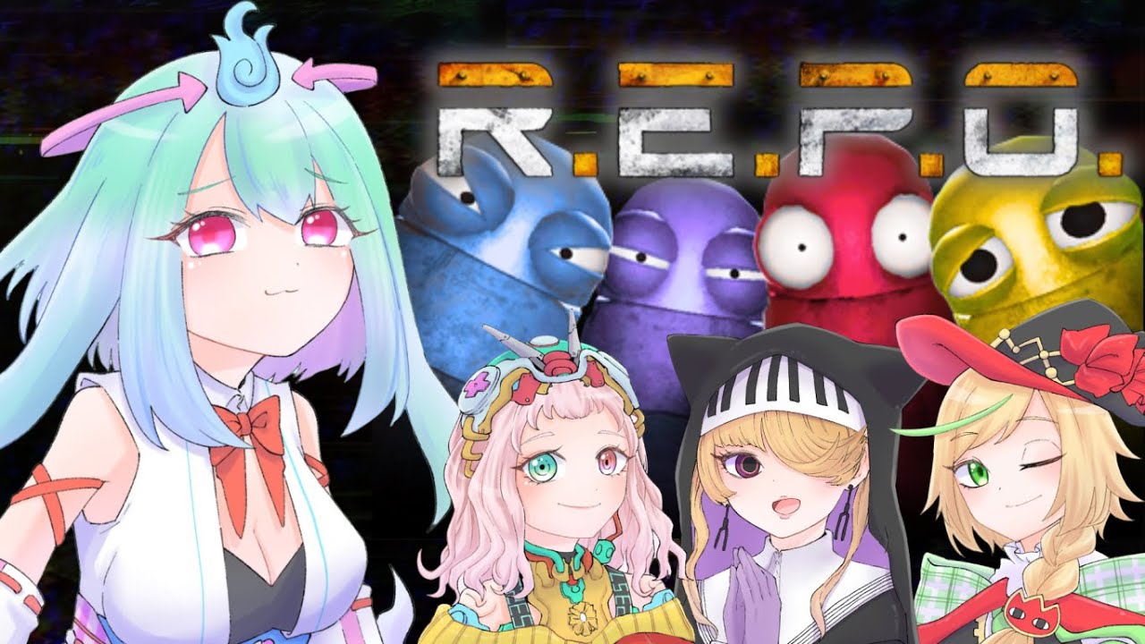 【R.E.P.O】大悲鳴大会の予感!メンバーとマルチれぽぽ!!!!【幽ヶ浦もち/てらめたる学園】