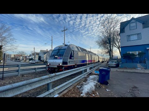 1st catch of NJ Transit 4536 Bombardier ALP-45DP/A at Pascack Valley Line on a Cold Weather