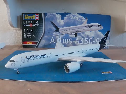 Revell – Airbus A350-900 Lufthansa New Livery, 1/144, 03881 video