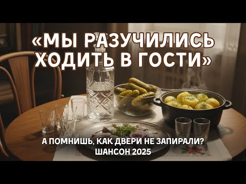 Душевный шансон о том, как «Мы разучились ходить в гости» #Шансон #Ностальгия #Дружба