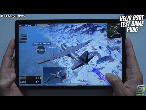 Lenovo Tab P11 Plus test game PUBG Mobile