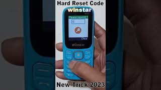 How To All China Winstar Reset Code 2023 | All China Keypad Mobile Hard Reset Code 100%