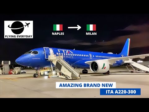 YouTube-miniatyr för ITA Airways Airbus A220-300