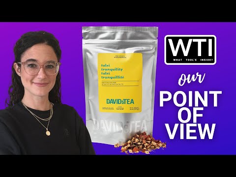 DAVIDsTEA Tulsi Tranquility Leaf Tea - WTI product video review
