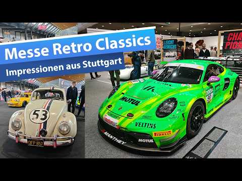 Retro Classics Messebesuch: Original Herbie - Dr!ft Action - Klassiker - Ein Paradies für Auto-Fans!