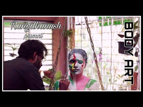 #bodypainting #indianpainting #indianbodypainting Body Painting | Pradipta | Rang Dhanush World