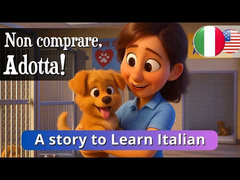 LEARN ITALIAN Through STORY | 🐶 A Heartwarming Story for Beginners (A1-A2)