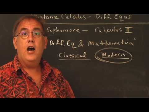 Preview of Differential Equations Course