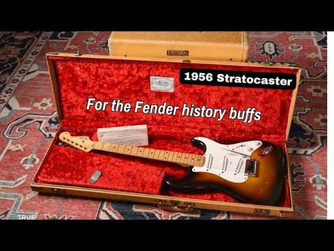 Fender Limited Edition 1956 Reissue Stratocaster with Maple Fretboard 1994 - 2-Color Sunburst image 16