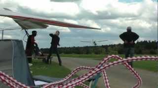 preview picture of video 'Hang gliding Towing Germany'