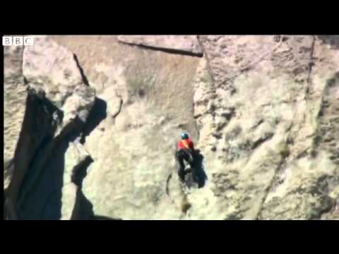BBC News   Yosemite El Capitan free climbers near the top
