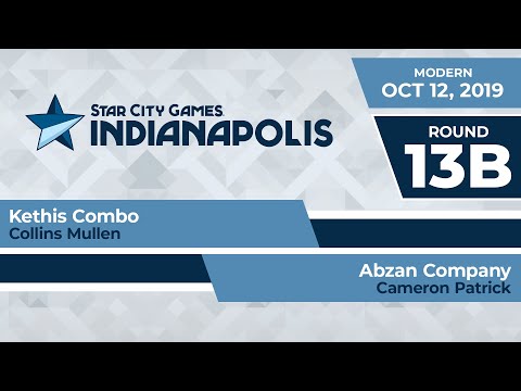 SCGINDY: Round 13B - Collins Mullen vs Cameron Patrick | Modern
