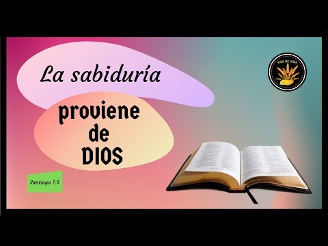 "La sabiduría que proviene de Dios". PAN DE VIDA DIARIO. (Devocional)