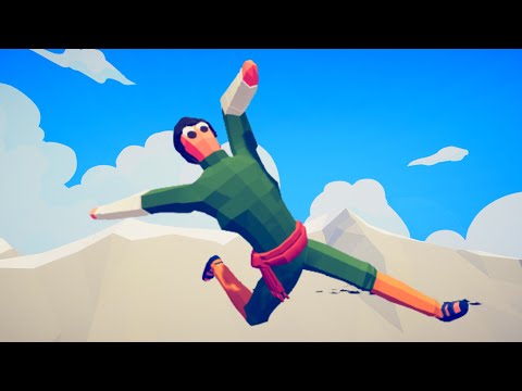 ROCK LEE (NARUTO) VS UNITS IN TABS | Totally Accurate Battle Simulator