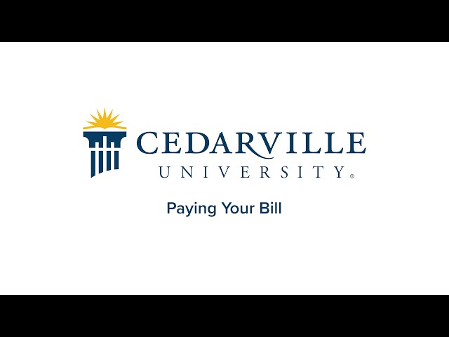 Thumbnail for video titled: Paying Your Bill