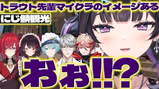 【観光】マイクラでにじ鯖を見学するあゆゆ【渚トラウト/一橋綾人/セラフダズルガーデン/アンジュカトリーナ/戌亥とこ/千凛あゆむ/にじさんじ/新人ライバー】