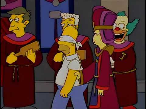 "Aufnahmeritual (Steinmetze)" – Die Simpsons