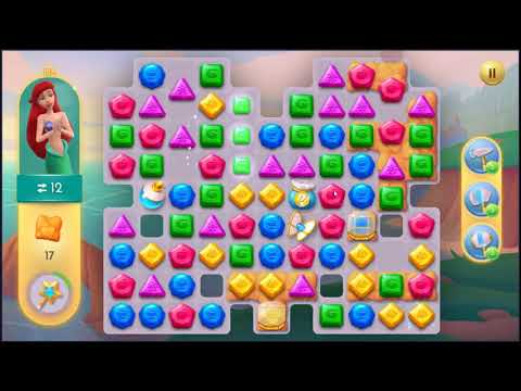 Disney Princess Majestic Quest Level 128 - NO BOOSTERS + FULL STORY 👸 | SKILLGAMING ✔️