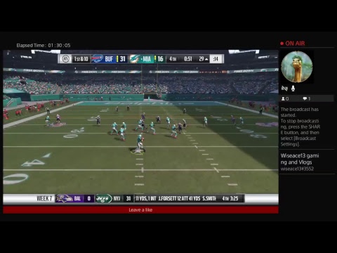 Mega Madden 17 stream connected franchise episode 4!