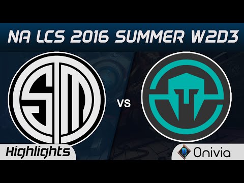 TSM vs IMT highlights Game 3 NA LCS 2016 Summer W2D3 Team Solo Mid vs Immortals