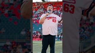 Former Renegades OL and TD Place PA Announcer Mike Sutherland singing the anthem at tonight's game!