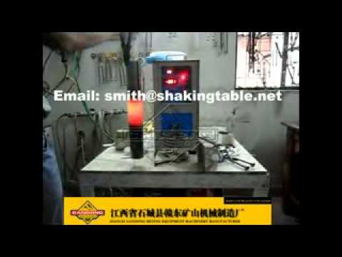 Gold smelting furnace GWT-25 high frequency melting furnace
