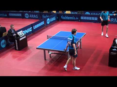 TischtennisDeutscheMeisterschaften Bamberg2011 27) B.Steger (Deutscher M. 2011 u. 2012) J.Schlichter