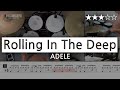 [Lv.09] Rolling In The Deep  - Adele  (★★★☆☆) Pop Drum Cover