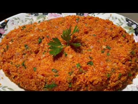 Armenian "ITCH" with bulgur