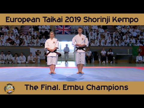 Mixed Kumi Embu Champions - Sweden. Shorinji Kempo. Taikai 2019  少林寺拳法