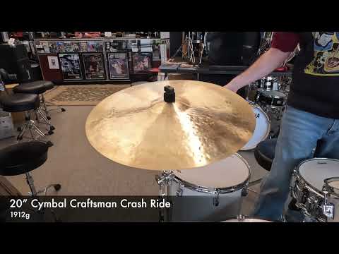 20" Cymbal Craftsman Crash Ride