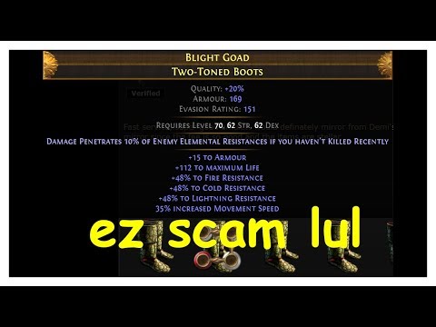 SCAMMING AHFACK'S NEW GG MIRROR BOOTS: Blight Goad Two-Toned | Demi LIVE