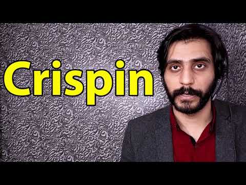 How To Pronounce Crispin